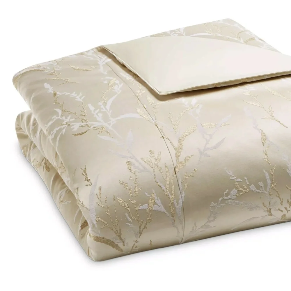 NIB $400 Hudson Park Collection [ Full / Queen ] Reeds Duvet‎ Cover Only #D300